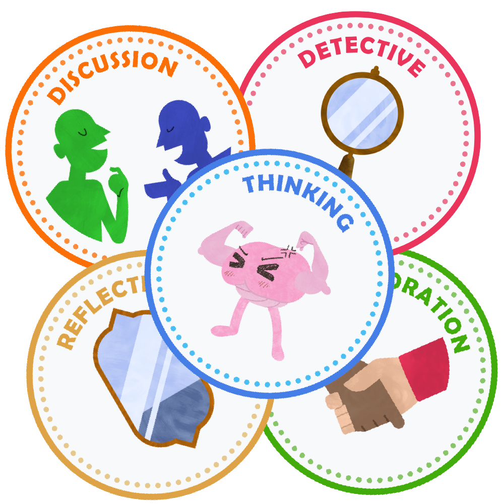 K20 learn bunches of badges